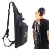 FENJANER Archery Back Arrows Quiver 4-Tubes Back Field Quiver Arrow Holder Shoulder Hanged Hunting Target Shooting Quiver with Front Pockets view 1