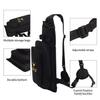 FENJANER Archery Back Arrows Quiver 4-Tubes Back Field Quiver Arrow Holder Shoulder Hanged Hunting Target Shooting Quiver with Front Pockets view 3