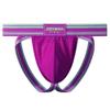 JOCKMAIL Men's Low Rise Athletic Supporter Jockstrap Briefs Sport Underwear Purple view 1