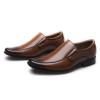 BORAMAX Men's Dress Shoes Slip-On Loafers Wedding Shoes Business PU Leather Shoes Comfortable Dress Shoe Male Suit Shoes view 2