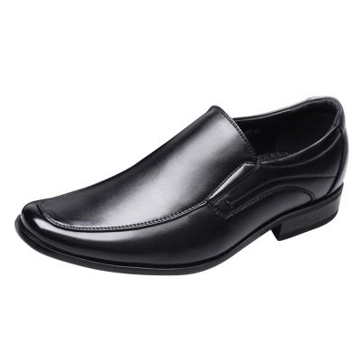 BORAMAX Men's Dress Shoes Slip-On Loafers Wedding Shoes Business PU Leather Shoes Comfortable Dress Shoe Male Suit Shoes