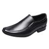 BORAMAX Men's Dress Shoes Slip-On Loafers Wedding Shoes Business PU Leather Shoes Comfortable Dress Shoe Male Suit Shoes view 1