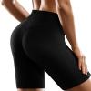 Capri Leggings for Women Knee Length Butt Lift Tights Tummy Control Yoga Workout Exercise Capri Pants with Pockets view 3