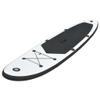 Inflatable Stand Up Paddleboard Set,with Premium SUP Accessories, Carry Bag, Wide Stance, Bottom Fin for Paddling, Surf Control, Repair kit,Non-Slip Deck,Black and WhiteDesigned for Adults view 2