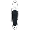 Inflatable Stand up Paddle Board Set,with Premium SUP Accessories, Carry Bag, Wide Stance, Bottom Fin for Paddling, Surf Control, Repair kit,Non-Slip Deck,Black and WhiteDesigned for Adults view 3