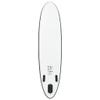 Inflatable Stand up Paddle Board Set,with Premium SUP Accessories, Carry Bag, Wide Stance, Bottom Fin for Paddling, Surf Control, Repair kit,Non-Slip Deck,Black and WhiteDesigned for Adults view 4