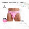 JOCKMAIL Men's Low Rise Athletic Supporter Briefs - Sport Underwear - Pink view 4