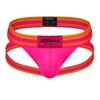 JOCKMAIL Men's Jockstrap Athletic Supporter Low Rise Briefs Sport Underwear Rose view 1