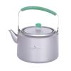 Boundless Voyage Titanium Kettle 800ml/1200ml with Folding Handle Filter Outdoor Camping Big Capacity Teapot (1200ml) view 1
