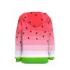 AFPANQZ Watermelon Hoodies for Boys Girls Soft Polyester Spandex Lightweight Hooded Sweatshirt Pullover Sport HOodies Casual Activewear view 4