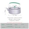 Boundless Voyage Titanium Kettle 800ml/1200ml with Folding Handle Filter Outdoor Camping Big Capacity Teapot (800ml) view 3