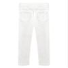Aislor Girls Stretch Leggings Athletic Pants Workout Running Yoga Sports Footless Tights Gymnastic Dance School Leggings White 7-8 Years view 4