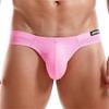 JOCKMAIL Men Underwear Brief Bikini Athletic Briefs Low Rise Men Briefs Sport Underwear Men Bikini Pink view 2