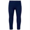 Aislor Girls Stretch Leggings Athletic Pants Workout Running Yoga Sports Footless Tights Gymnastic Dance School Leggings Navy Blue 7-8 Years view 1