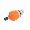 FASTROHY 2Pcs Inflatable Boat SUP Pump Adapter Rowing Boat Air Valve Adapter, Air Valve Tire Paddle Board Adapters for Kayak SUP Board (Orange) view 2