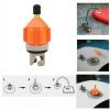 FASTROHY 2Pcs Inflatable Boat SUP Pump Adapter Rowing Boat Air Valve Adapter, Air Valve Tire Paddle Board Adapters for Kayak SUP Board (Orange) view 4
