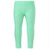 Aislor Girls Stretch Leggings Athletic Pants Workout Running Yoga Sports Footless Tights Gymnastic Dance School Leggings Green 3-4 Years view 1