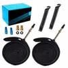 700x25c Bike Tube 700x28c Bicycle Tube 700x32c Tube 700x25/32c 28" Bicycle Tube French Valve Tire Inner Tube-60mm Valve view 1