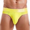 JOCKMAIL Men Brief Bikini Underwear Athletic Briefs Bikini Low Rise Men Briefs Bikini Sport Underwear Men Underwear Yellow view 2