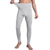 Ouruikia Men's Thermal Underwear Bottoms High Waist Thermal Pants Keep Warm Long Johns Pants Small Light Grey view 2
