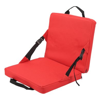 Alomejor Stadium Seat,Comfortable Back SupportBleacher ChairFoldable Soft SpongeforOutdoor Events Beach Camping Picnics Sports Fans