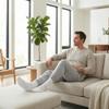 SERISIMPLE Viscose Bamboo Dress Men Sock Thin Soft Crew Anti Odor Lightweight Sock Breathable Comfort Cool soft Sock 5 Pairs (US, Alpha, X-Large, Regular, Regular, White) view 2