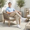SERISIMPLE Viscose Bamboo Dress Men Sock Thin Soft Crew Anti Odor Lightweight Sock Breathable Comfort Cool soft Sock 5 Pairs (US, Alpha, X-Large, Regular, Regular, White) view 3