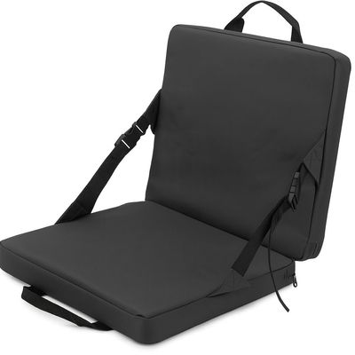 Alomejor Stadium Seat, Back Support Foldable Outdoor Chair Soft Sponge Cushion for Sports Fans Beach Lovers Outdoor Events