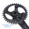 Alomejor Single Crankset, 712 Speed Hole Crank Arm Set with 34T 104 BCD Chainring for Mountain Cycling view 4