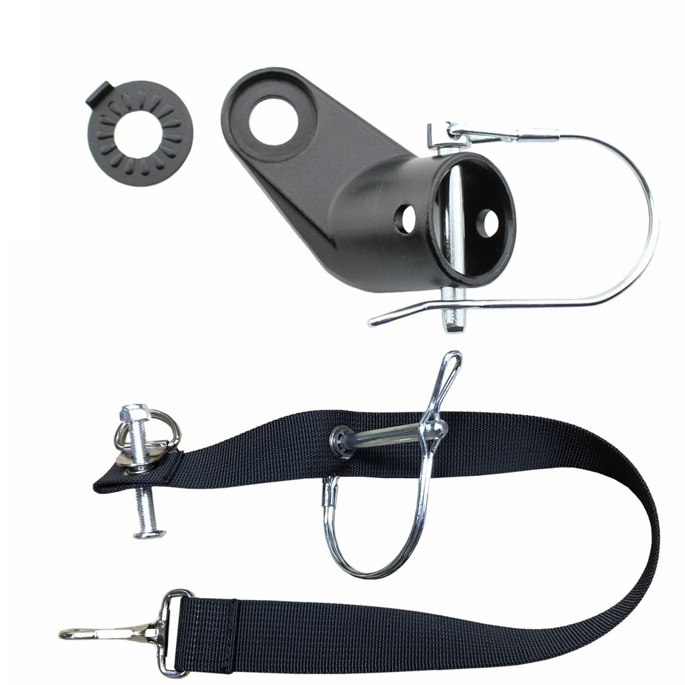ODIER Bike Trailer Hitch Coupler and Strap Kit for Instep and Schwinn Bike Trailer for Kids/Dog Replacement Bicycle Trailer Attachment