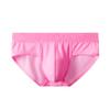 JOCKMAIL Mens Briefs Underwear Breathable Mesh Comfort Underwear Briefs Men Underpants Athletic Supporters for Men Pink view 1