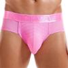 JOCKMAIL Mens Briefs Underwear Breathable Mesh Comfort Underwear Briefs Men Underpants Athletic Supporters for Men Pink view 2