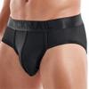 JOCKMAIL Mens Briefs Underwear Breathable Mesh Comfort Underwear Briefs Men Underpants Athletic Supporters for Men Black view 3