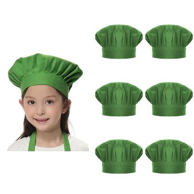 TOPTIE Chef Hat for Kids and Adults, Cotton Elastic Adjustable Baking Hat
