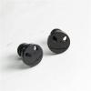 2Pcs Stainless Steel Gothic Skull Face Halloween Earrings Punk Coktail Party Biker Stud Earrings For Women Men view 2