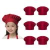 TOPTIE Chef Hat for Kids and Adults, Cotton Elastic Adjustable Baking Hat view 1