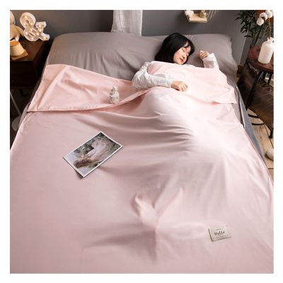 Sleeping Bag Liners Portable Adult Sleeping Bag Liner, Ultralight Compact Sleeping Bag Sheet, Outdoor Backpack Camping Travel Hotel Sleeping Bag Sheets for Four Seasons