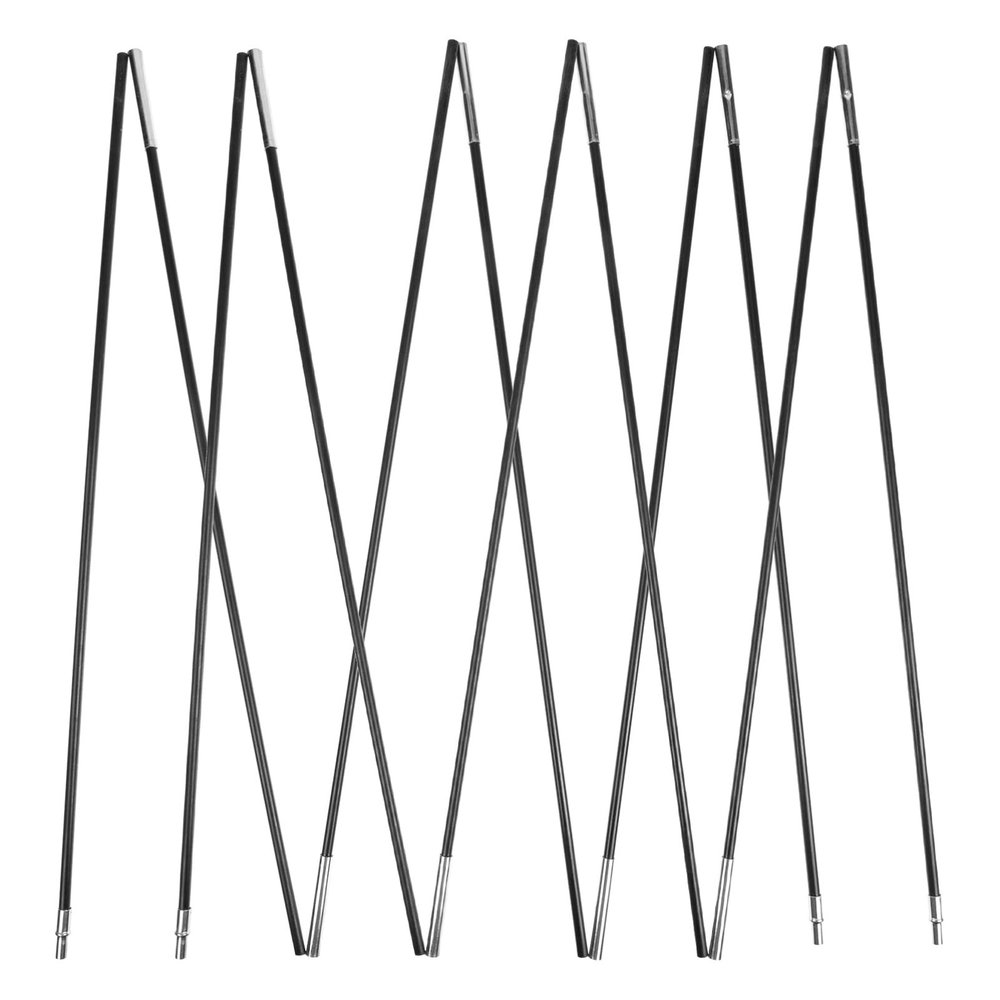 INOOMP Tent Poles Replacement, Pre-Assembled Fiberglass Tent Pole, Lightweight Tent Pole, Tent Pole Repair Kit Outer