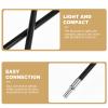INOOMP Tent Poles Replacement, Pre-Assembled Fiberglass Tent Pole, Lightweight Tent Pole, Tent Pole Repair Kit Outer view 3