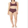 Amazon Essentials Women's AEWS1289SS23, Brick Red, Leopard, XS view 4