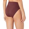 Amazon Essentials Women's High Waist High Leg Bikini Bottom, Deep Brown, X-Small view 3