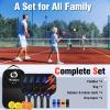 niupipo Pickleball Paddles, Lightweight Pickleball Rackets w/Fiberglass Surface, Honeycomb Core, USAPA Approved Pickleball Paddle Set of 4 Racquets, 1 Bag, 4 Grip Tapes, 4 Balls for Indoor & Outdoor view 2