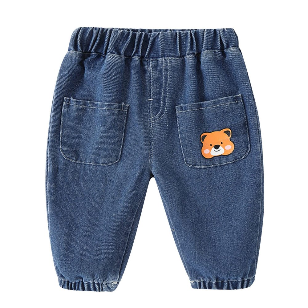 Baby Leggings 0-3 Months Girl Children Kids Toddler Infant Baby Boys Girls Cute Cartoon Animals (Dark Blue, 3-4 Years)