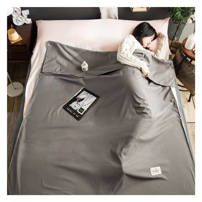 Sleeping Bag Liners Portable Adult Sleeping Bag Liner, Ultralight Compact Sleeping Bag Sheet, Outdoor Backpack Camping Travel Hotel Sleeping Bag Sheets for Four Seasons