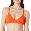 Amazon Essentials Women's Light-Support Classic Bikini Swimsuit Top, Orange, X-Large