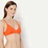Amazon Essentials Women's Light-Support Classic Bikini Swimsuit Top, Orange, X-Large view 3