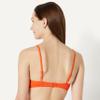 Amazon Essentials Women's Light-Support Classic Bikini Swimsuit Top, Orange, X-Large view 4