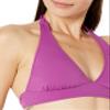Amazon Essentials Women's Light-Support Padded Tie Halter Bikini Swimsuit Top (Available in Plus Size), Violet, Medium view 4