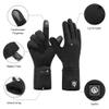 DAY WOLF Heated Glove Liners, 7.4V Heated Gloves for Men Women Black Thin Gloves for Winter Running Cycling,Riding view 3