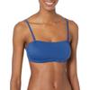 Amazon Essentials Women's Bandeau Swim Top, Deep Blue, XX-Large view 1